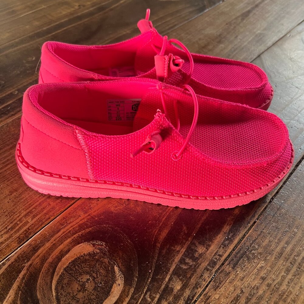 HEY DUDE WENDY FUNK MONO ELECTRIC PINK - FOOTWEAR LADIES - 40065-6QQ